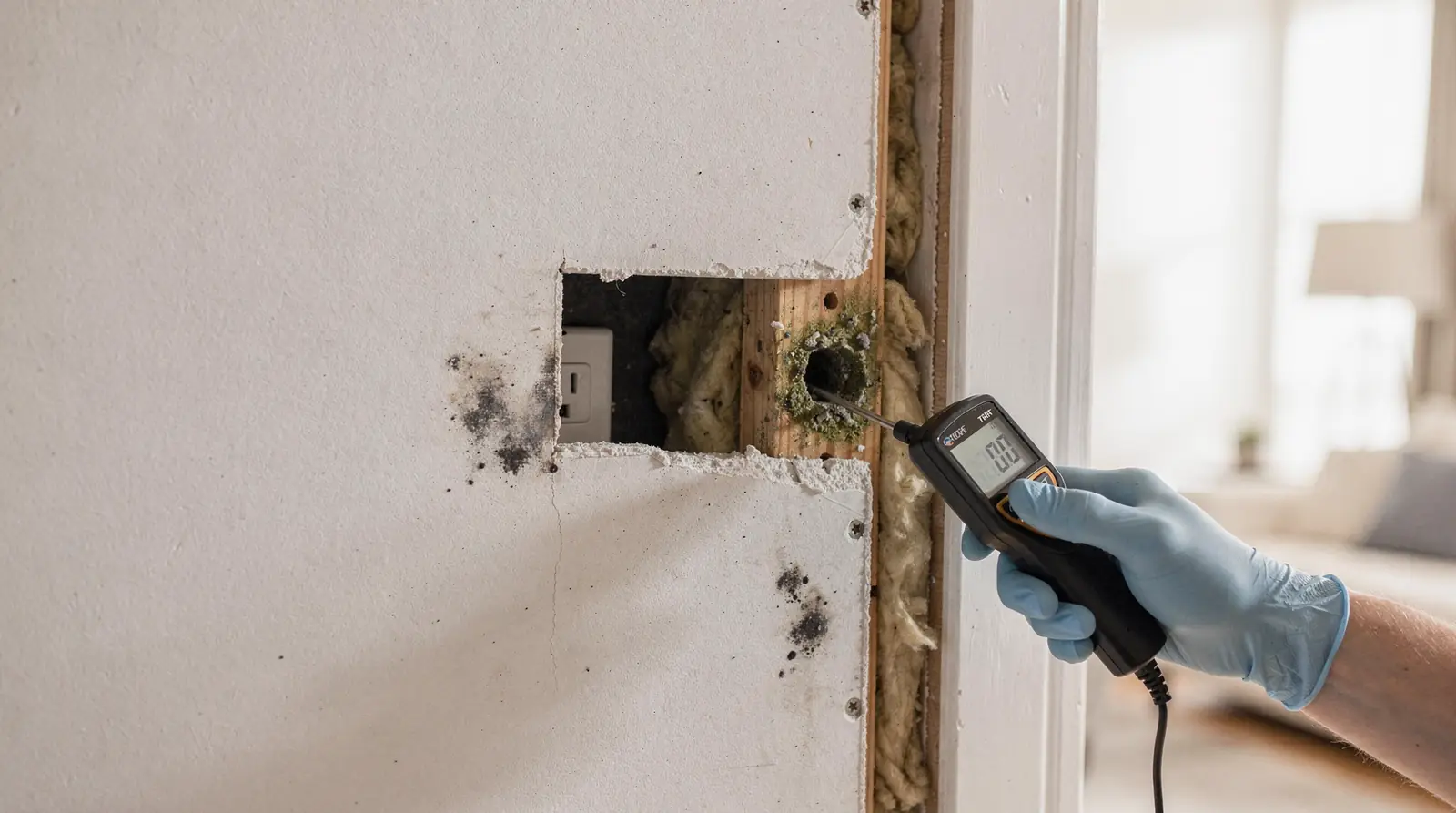 Detecting mold growth inside a wall cavity ranks among the toughest challenges homeowners face